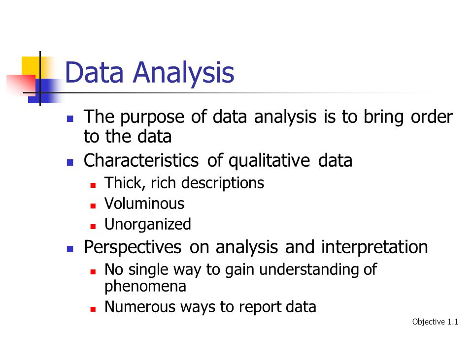 Research methodology data analysis
